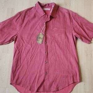Tommy Bahama Silk Shirt Size Medium